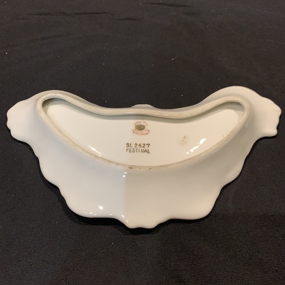 Vintage Relish Dish Lefton China Hand Painted SL2627 Festival - Picture 3 of 7